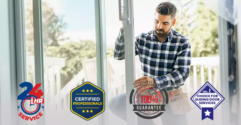 Residential Impact Sliding Glass Door Repair in Aventura
