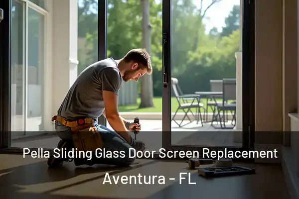  Pella Sliding Glass Door Screen Replacement Aventura - FL